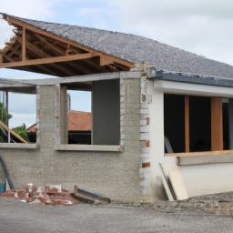 Extension de maison avec chambre d'amis Chatou